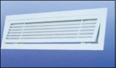 可開側壁格柵式風口